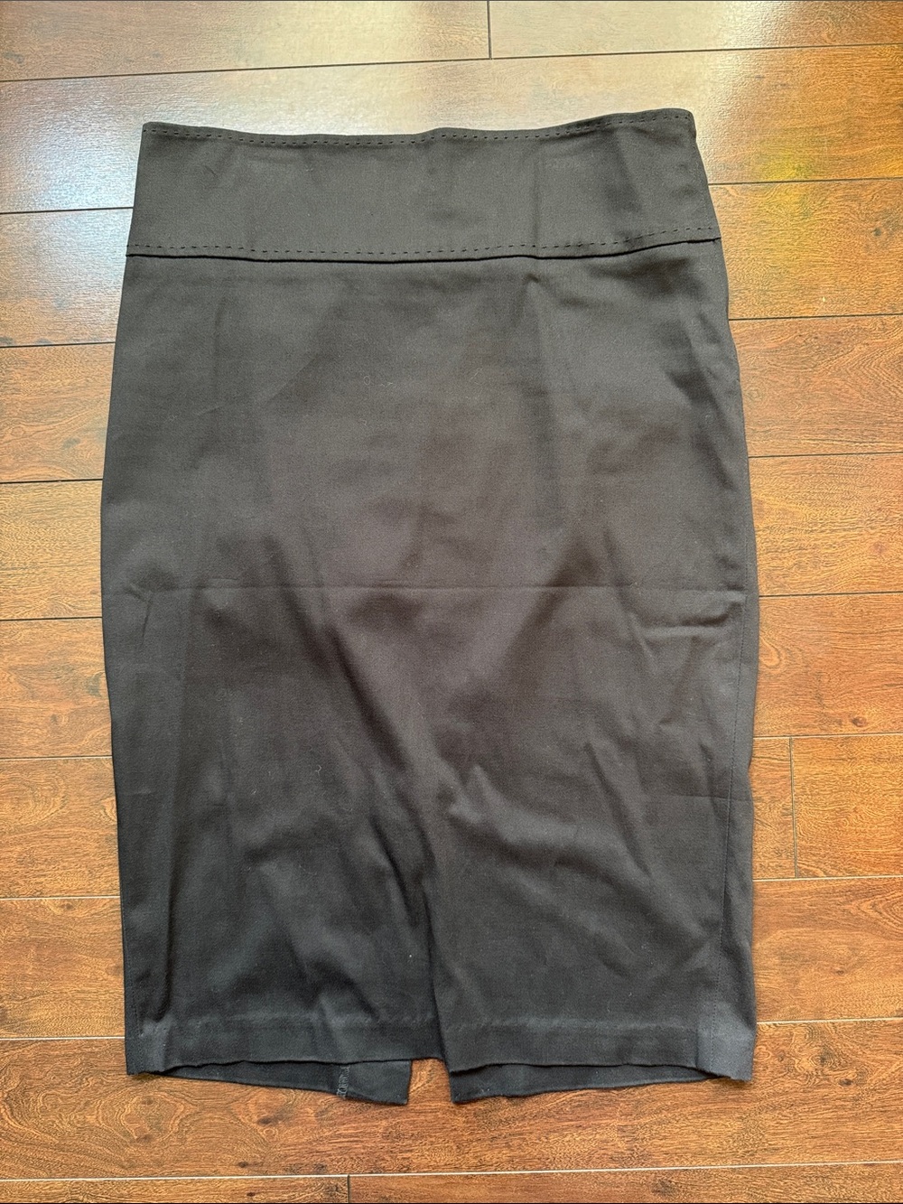 Smart Set Black Pencil Skirt - Tailored Waistband
